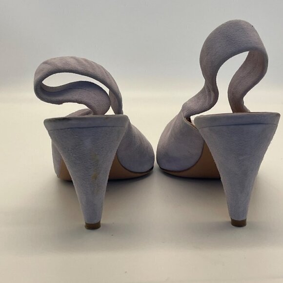Lewit Marta Lilac Suede Heels – Size 8.5 / EU 38.5 – Made in Italy‎ - Picture 7 of 12